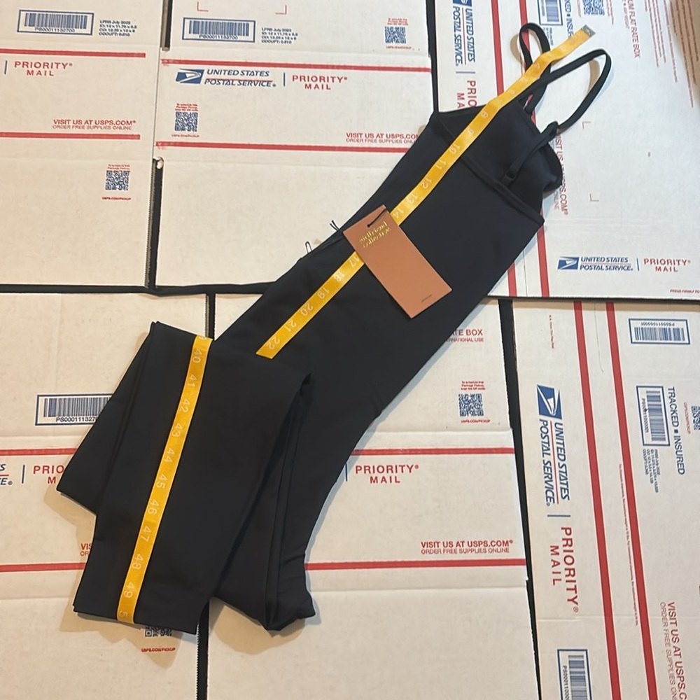 Girlfriend Collective- Body Suit Tank adjustable straps- super soft material